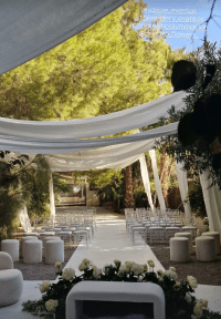 Boda al aire libre finca El Bosco