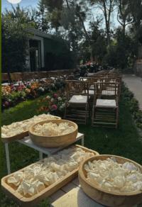 Ceremonia en los Jardines de Finca El Bosco