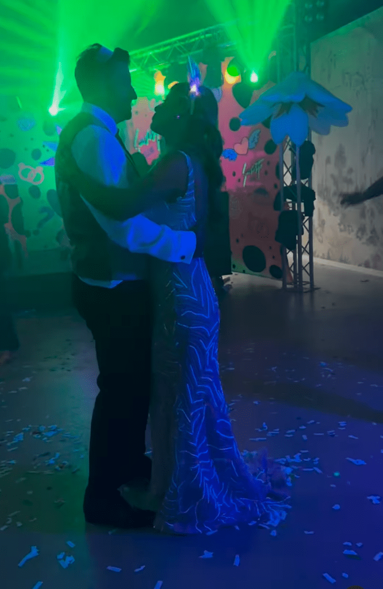 pista de baile boda iluminada en finca El Bosco Murcia